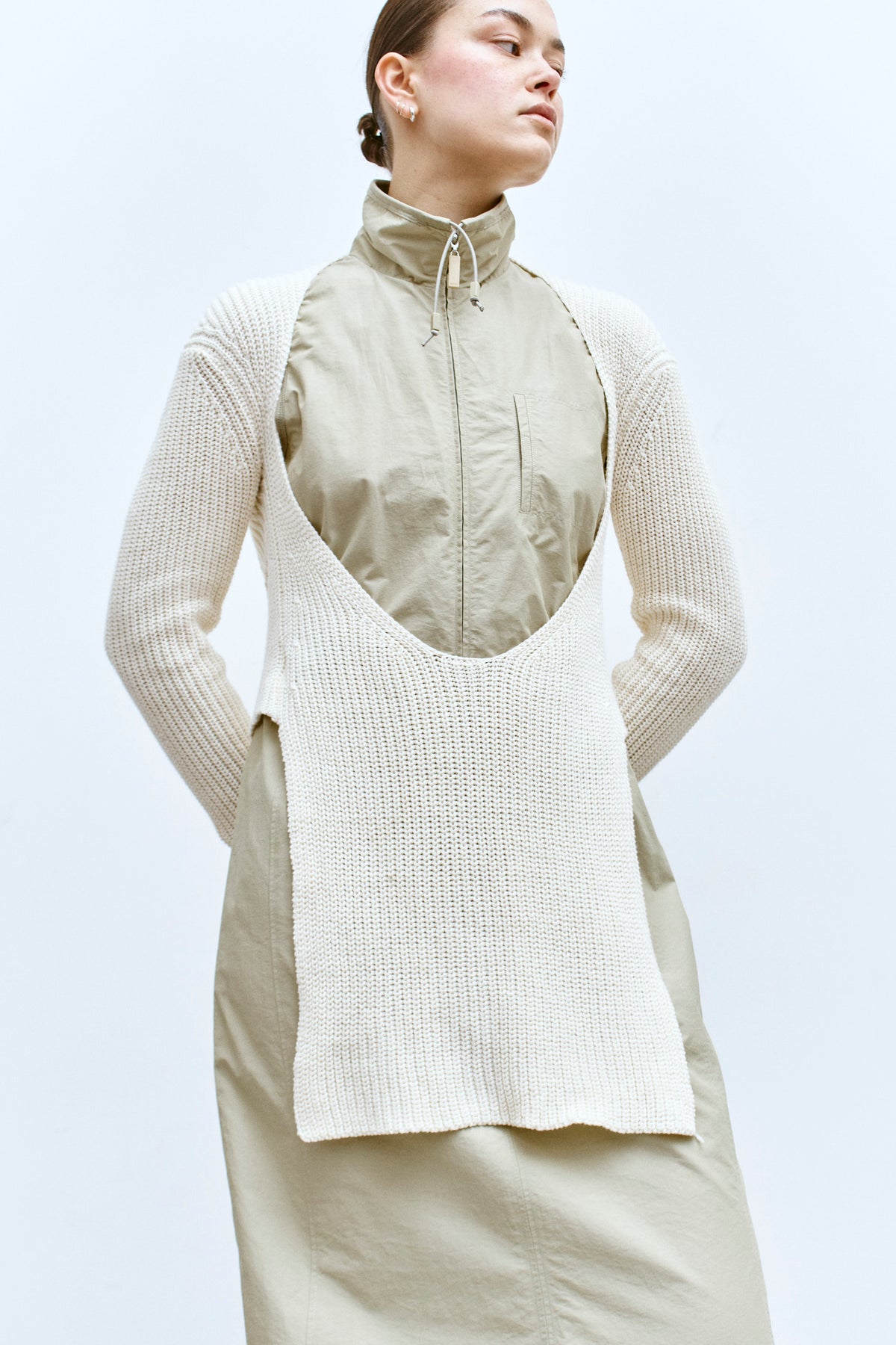 ANN DEMEULEMEESTER OPEN-BACK KNIT (S/M) - ENSO Vintage