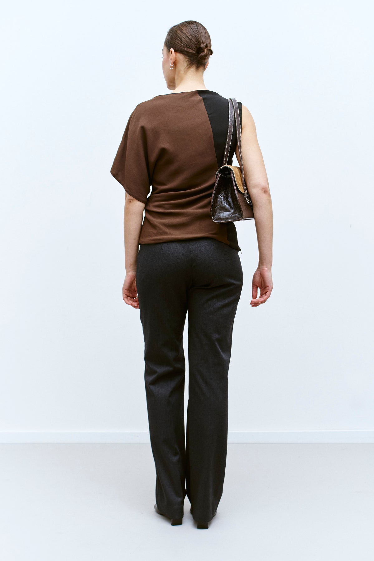 THE CHARCOAL STRAIGHT-LEG TROUSERS (36/38) - ENSO Vintage