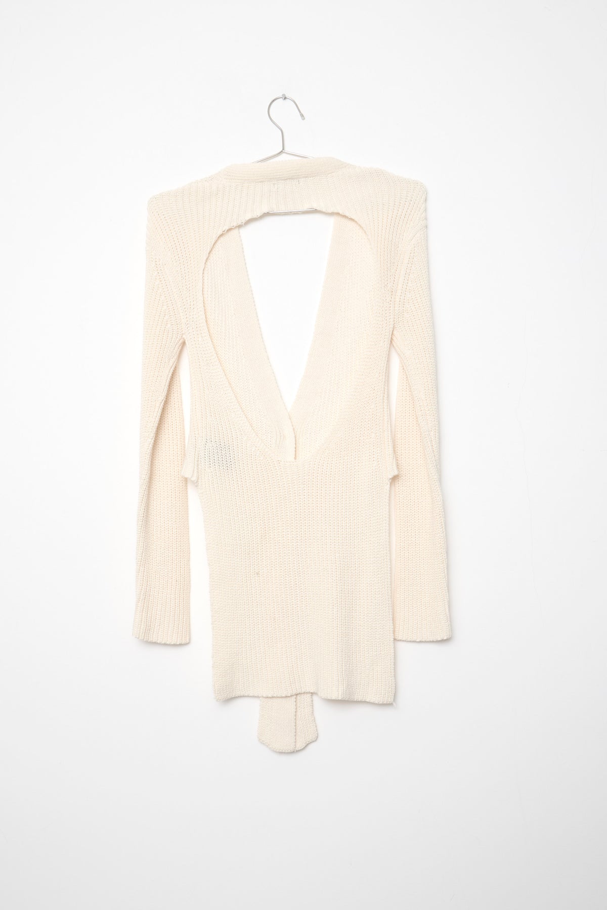 ANN DEMEULEMEESTER OPEN-BACK KNIT (S/M) - ENSO Vintage