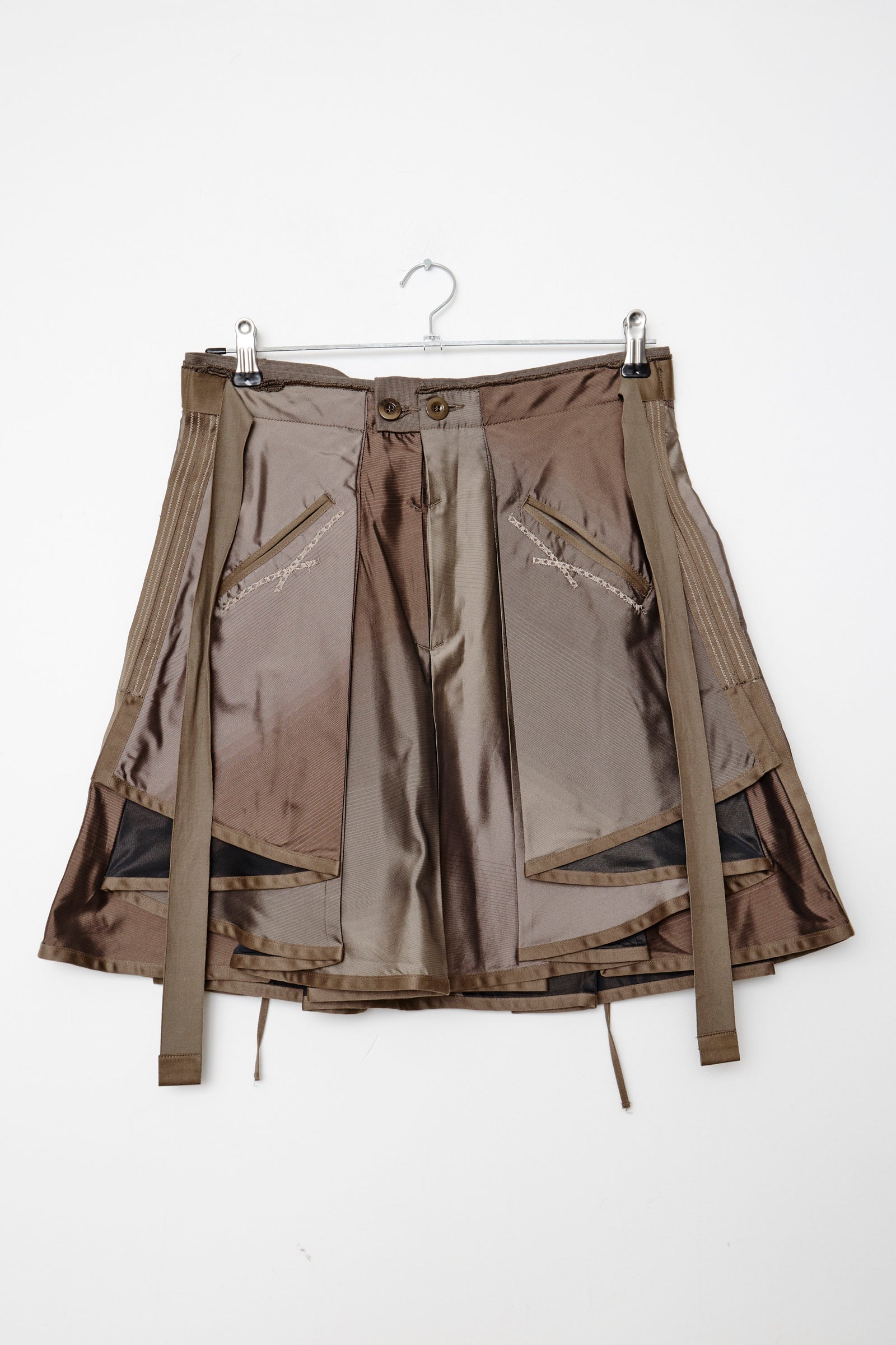 JAPAN needs flats _ MARITHÉ PATCHWORK MINISKIRT (36/38) - ENSO Vintage