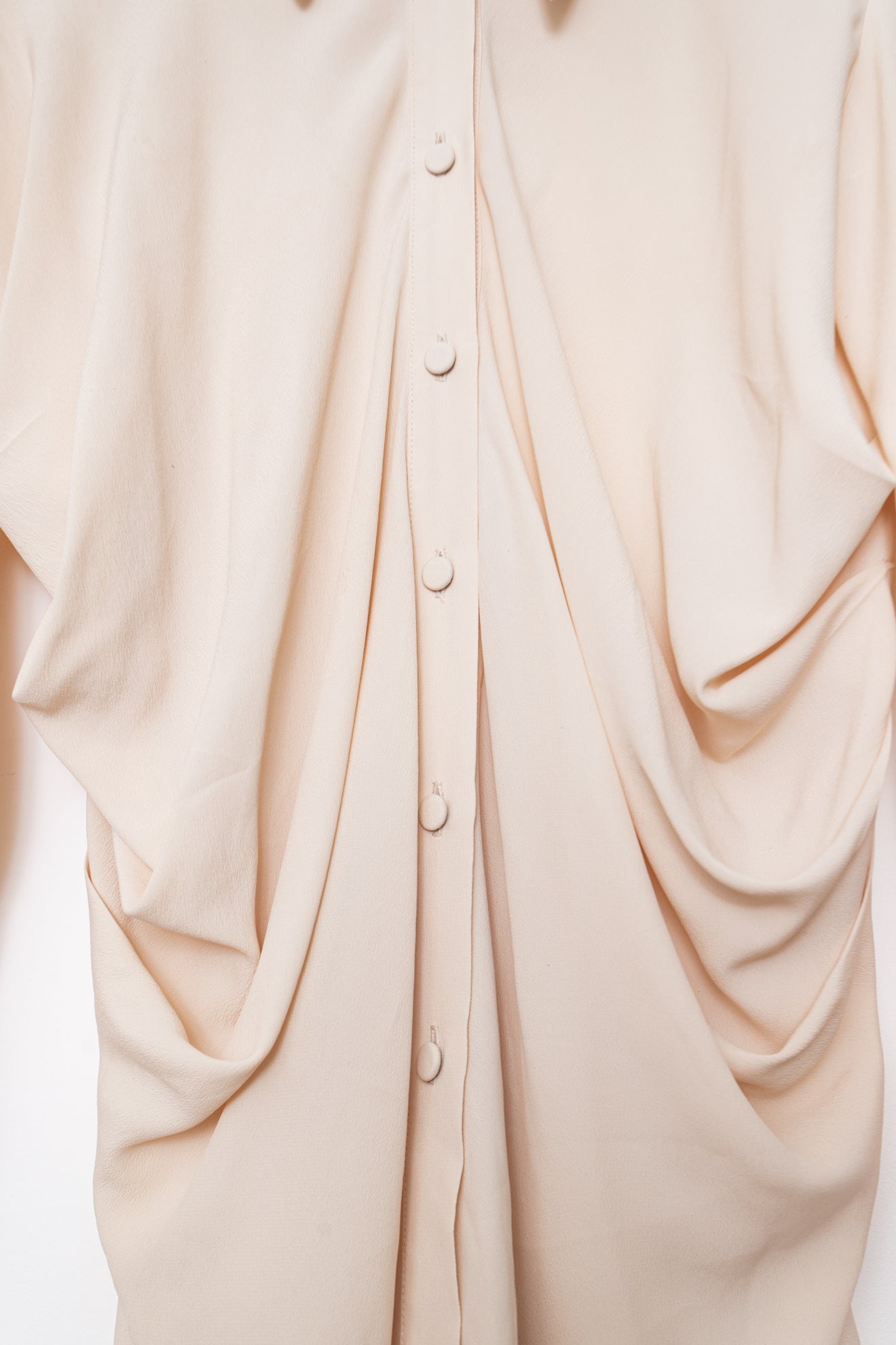 ERIKA CAVALLINI CREAM SHIRT (S/M)