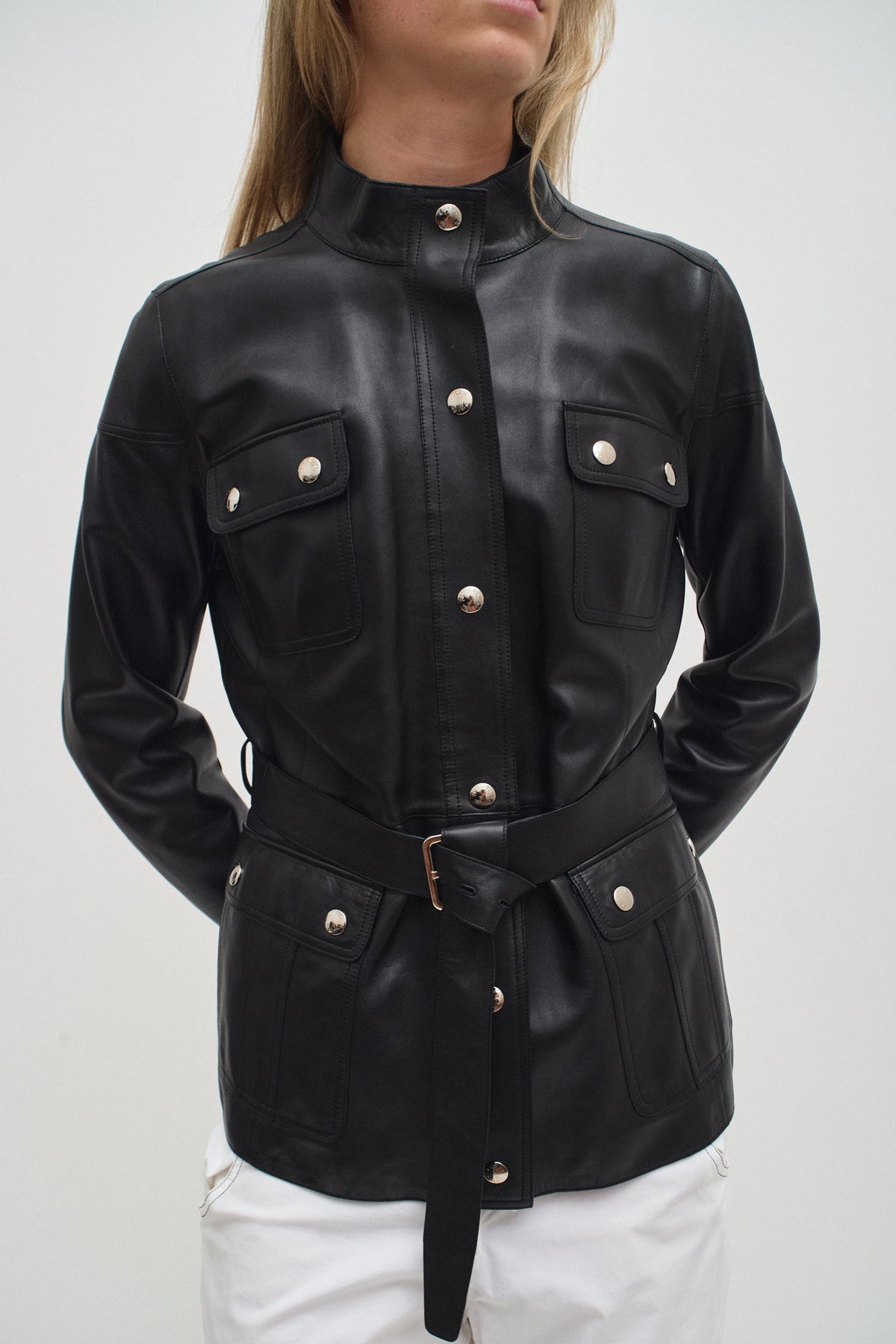 LOEWE LEATHER JACKET (S/M)