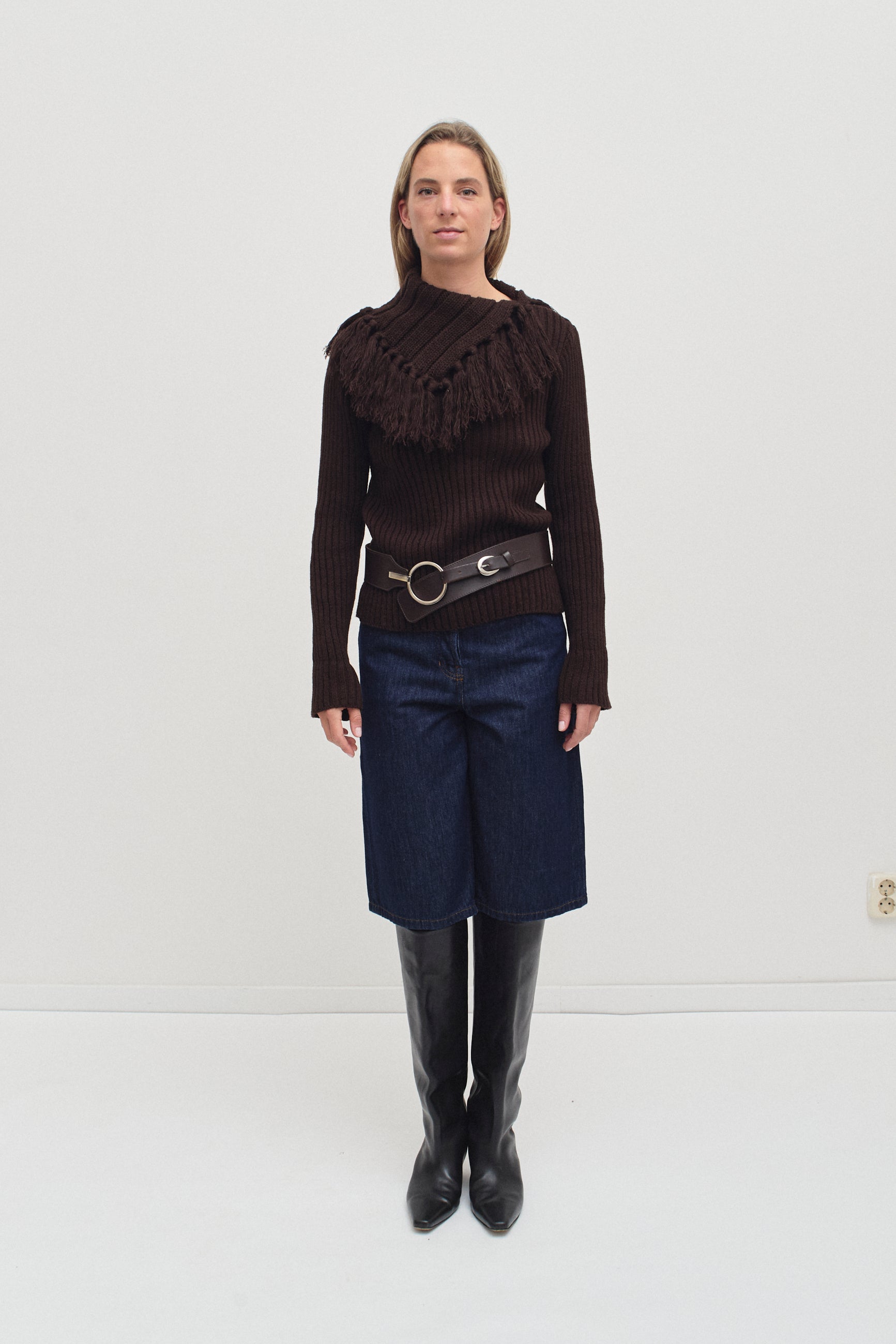 THE TASSEL KNIT (S/M)