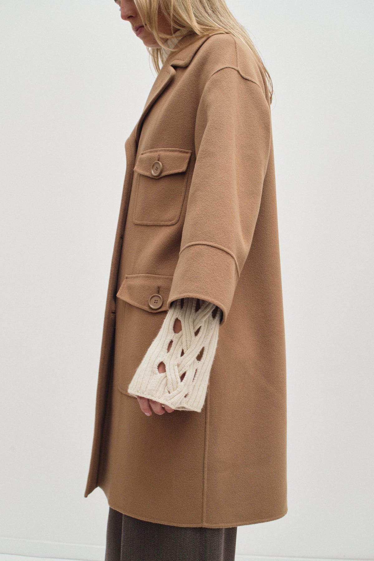 MAX MARA COAT MOHAIR (M/L)