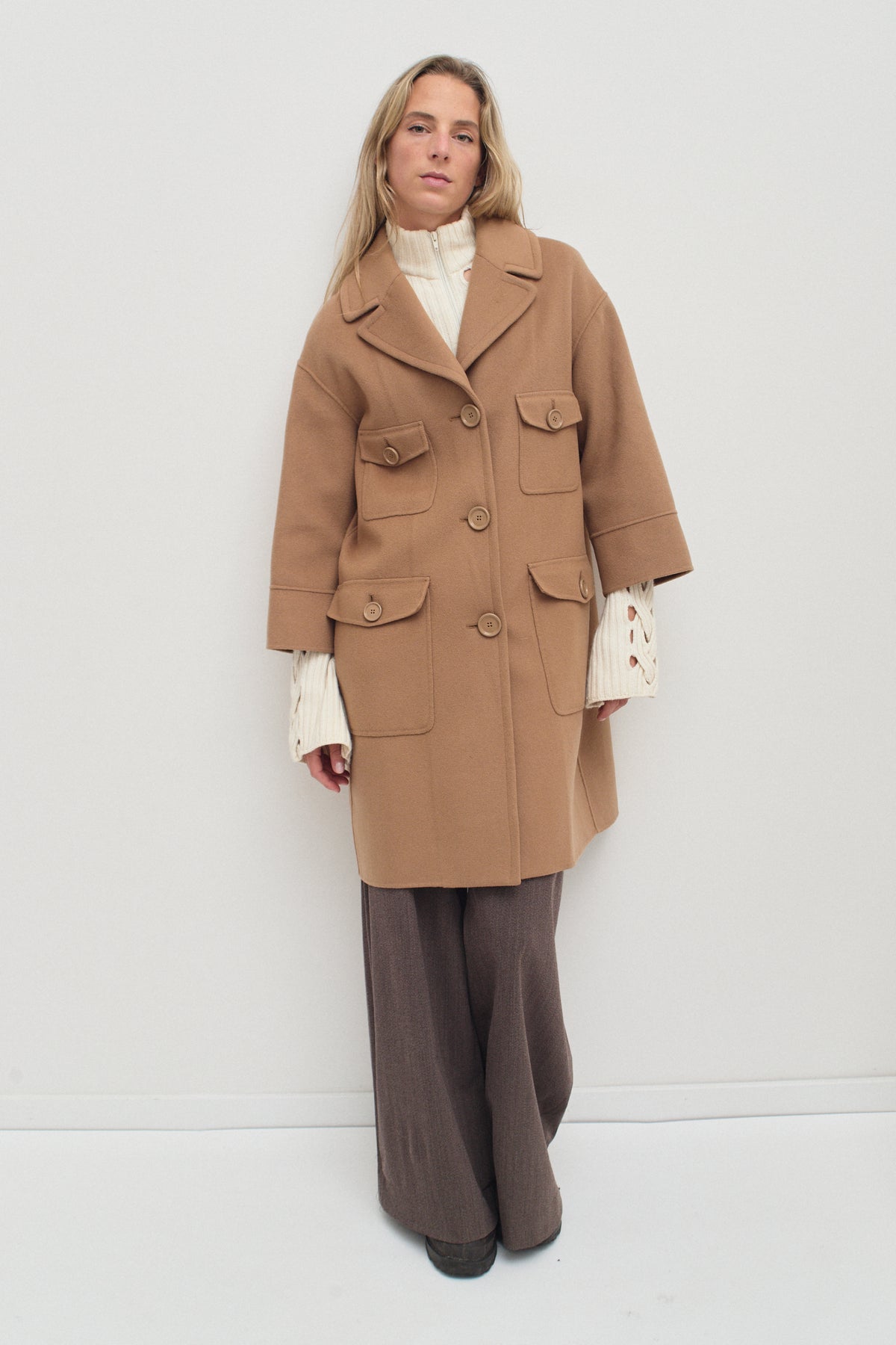 MAX MARA COAT MOHAIR (M/L)
