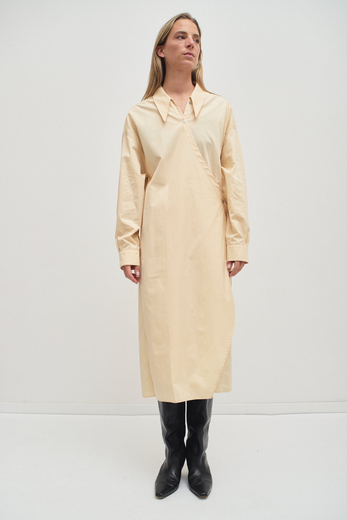 LEMAIRE WRAP DRESS (M/L)