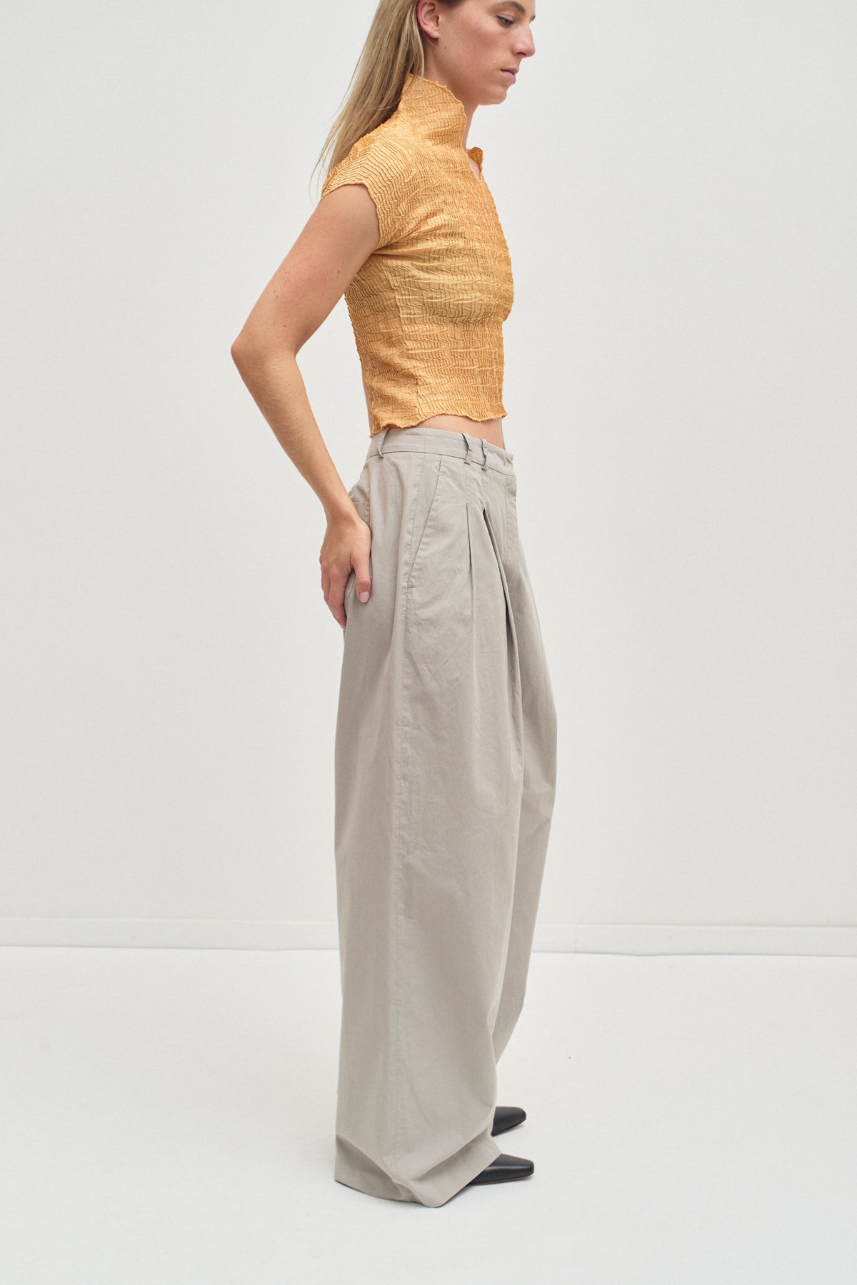 THE TEXTURED TOP (XS/S)