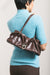 THE BROWN DEATILED LEATHER BAG