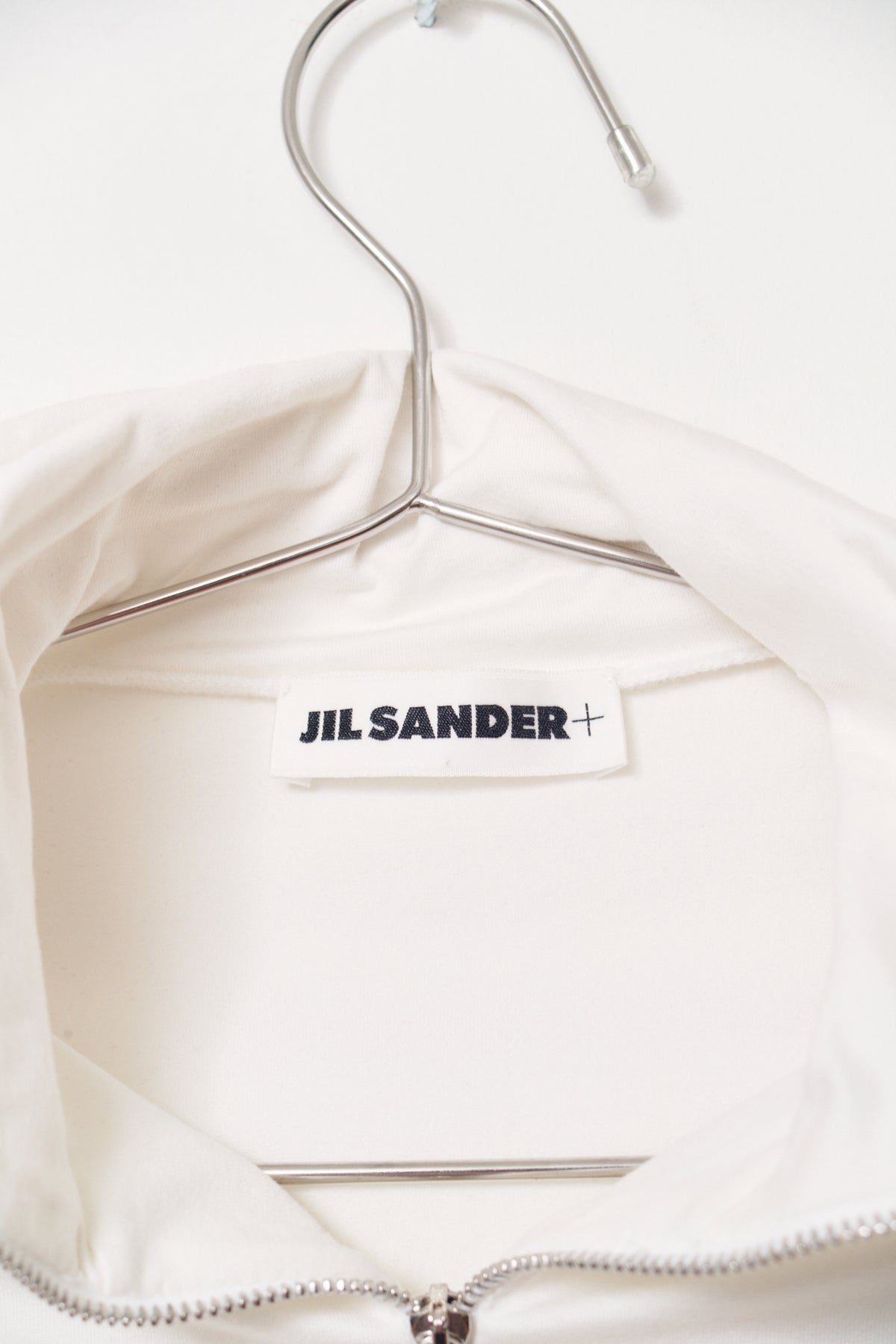 JIL SANDER WHITE ZIP (S/M)