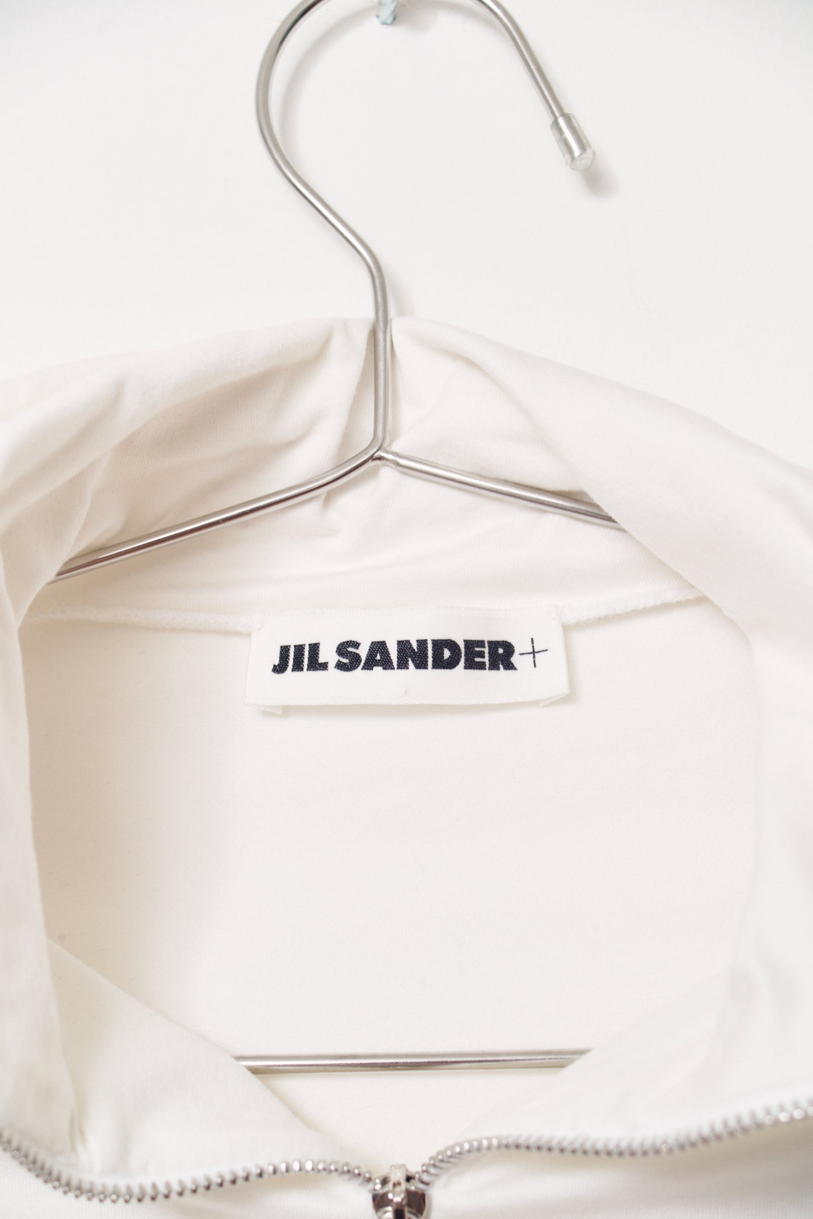 JIL SANDER WHITE ZIP (S/M)