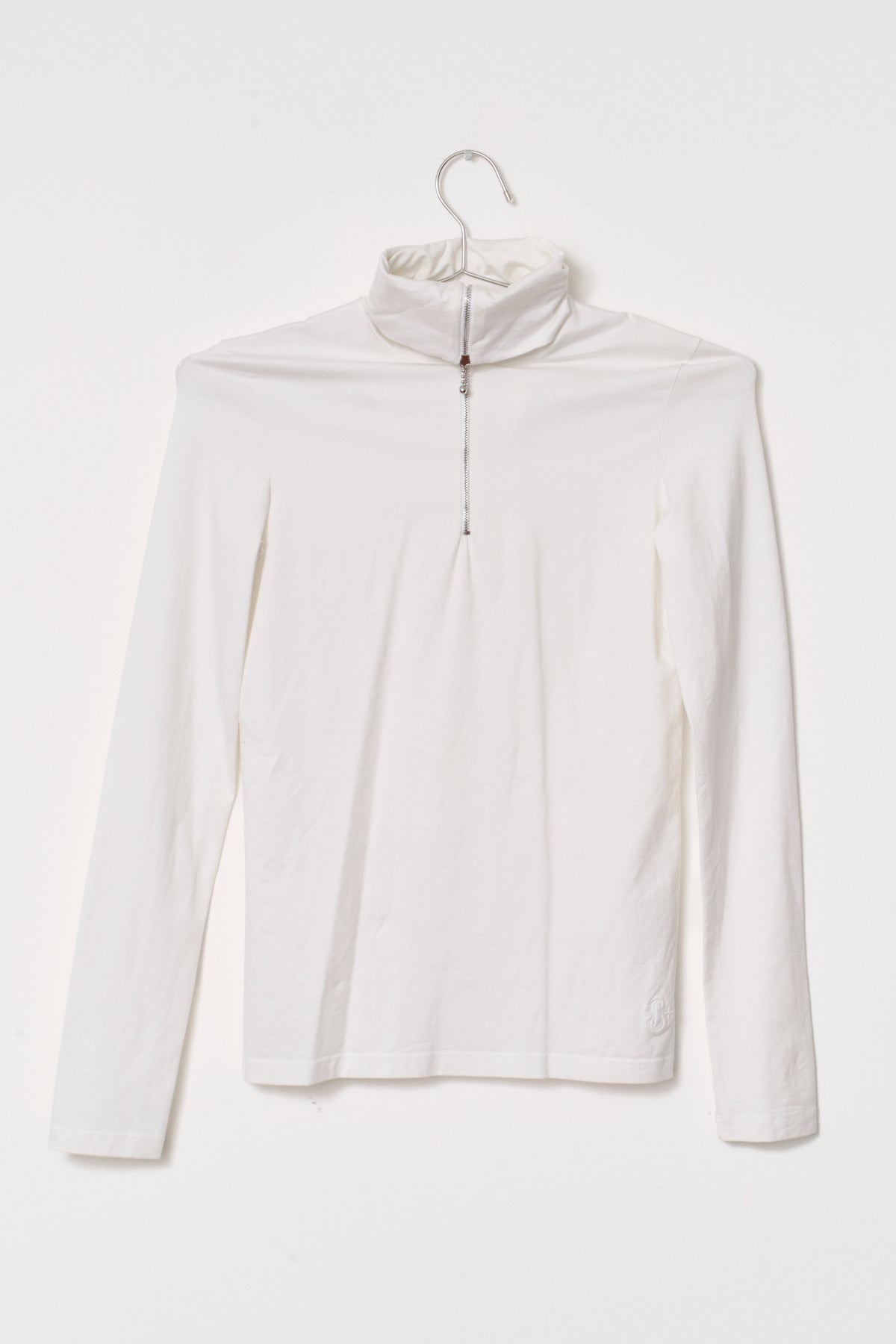 JIL SANDER WHITE ZIP (S/M)