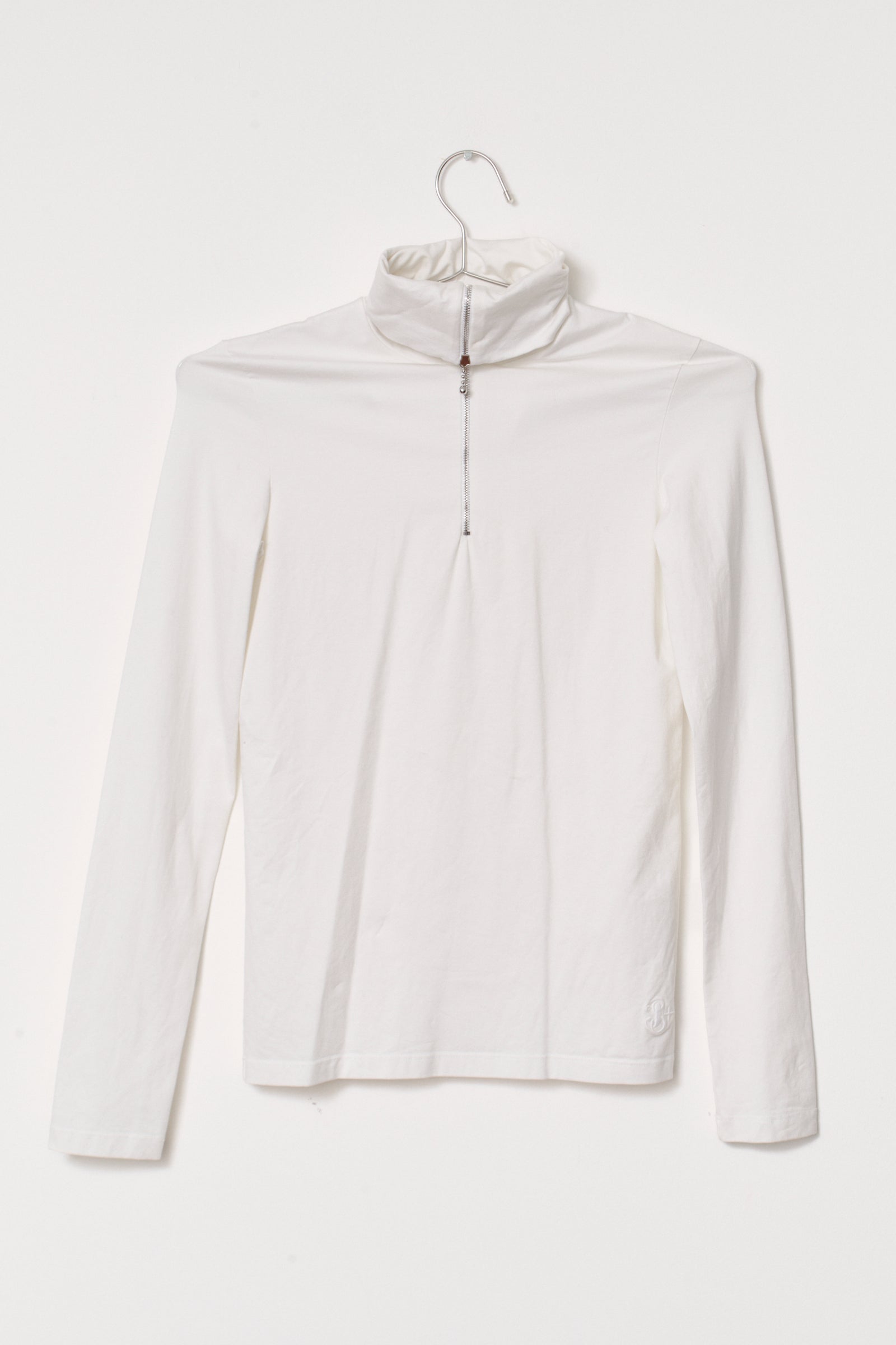 JIL SANDER WHITE ZIP (S/M)