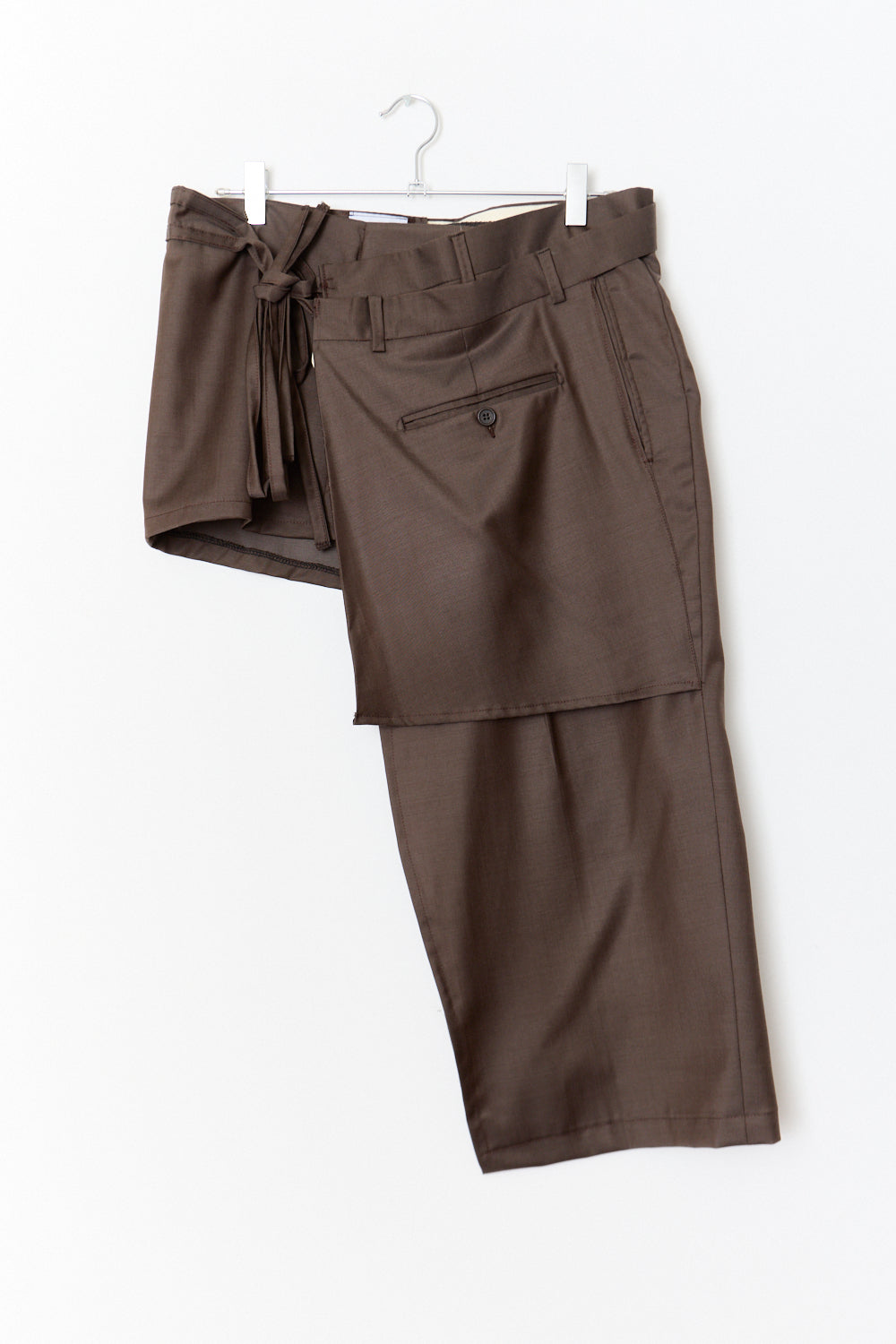 UPCYCLED OVERSKIRT - MOCHA (ONE)