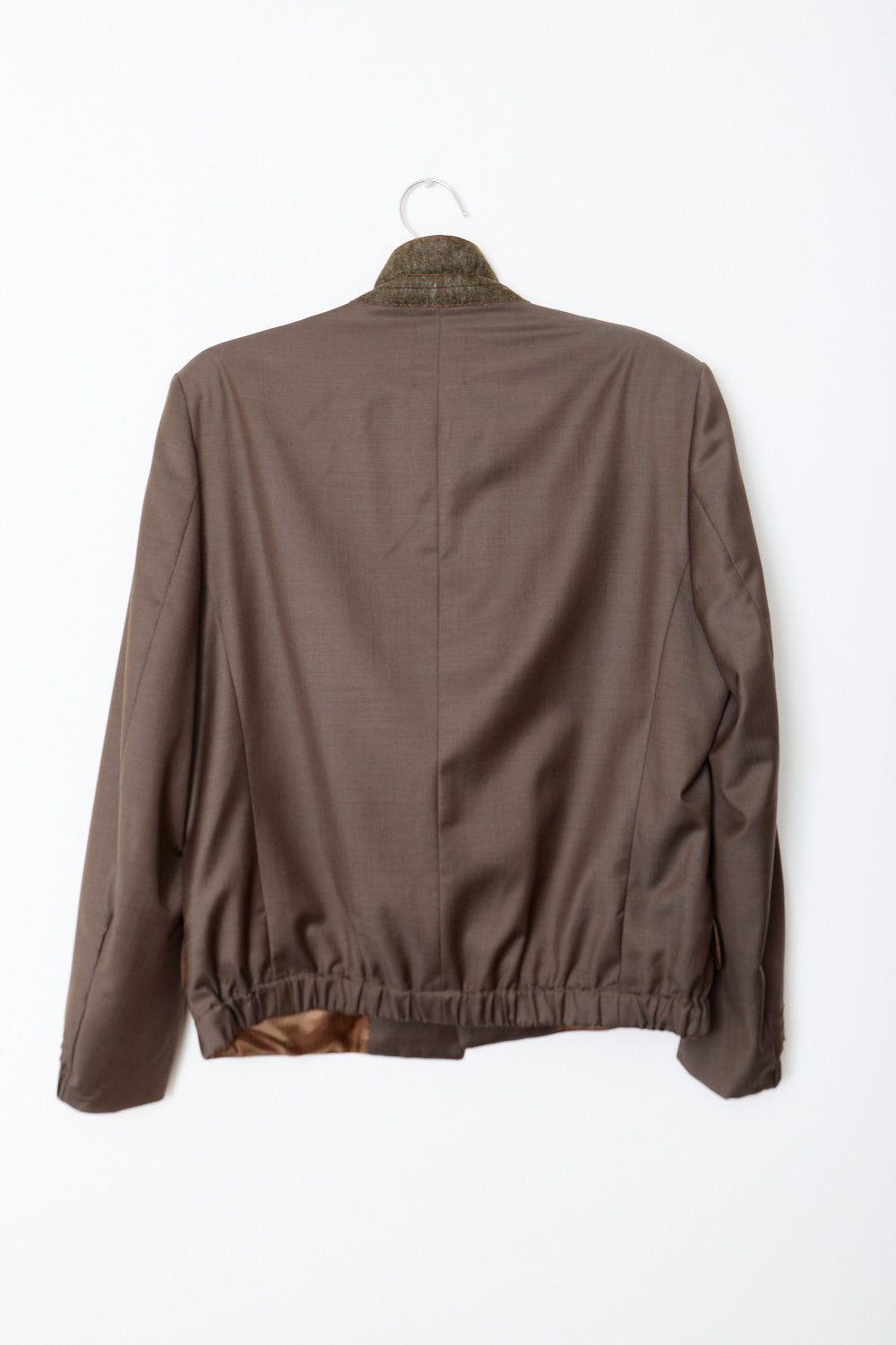 UPCYCLED BOMBER - MOCHA (M/L)