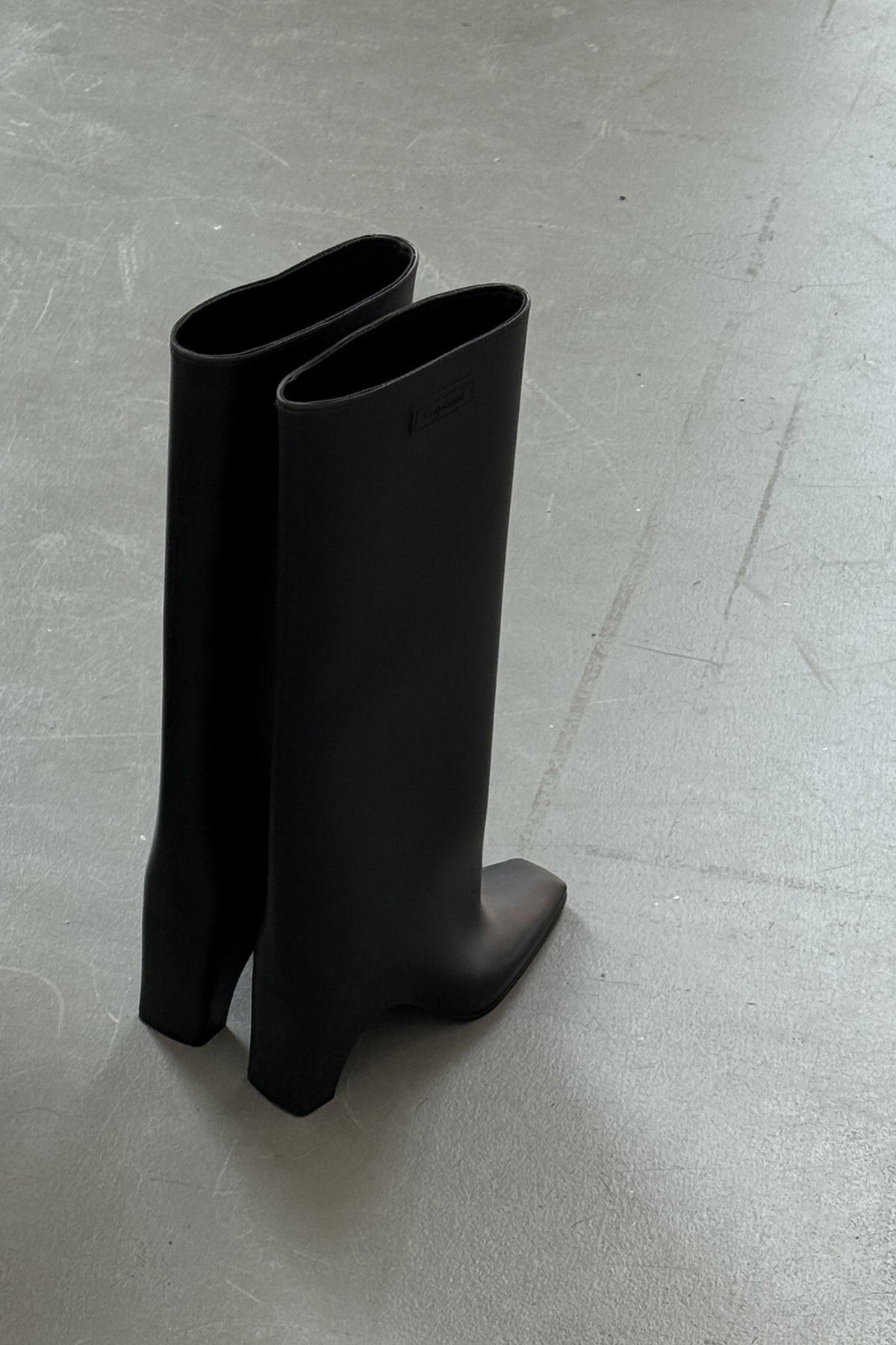 COPERNI RUBBER KNEE HIGH BOOTS (38)