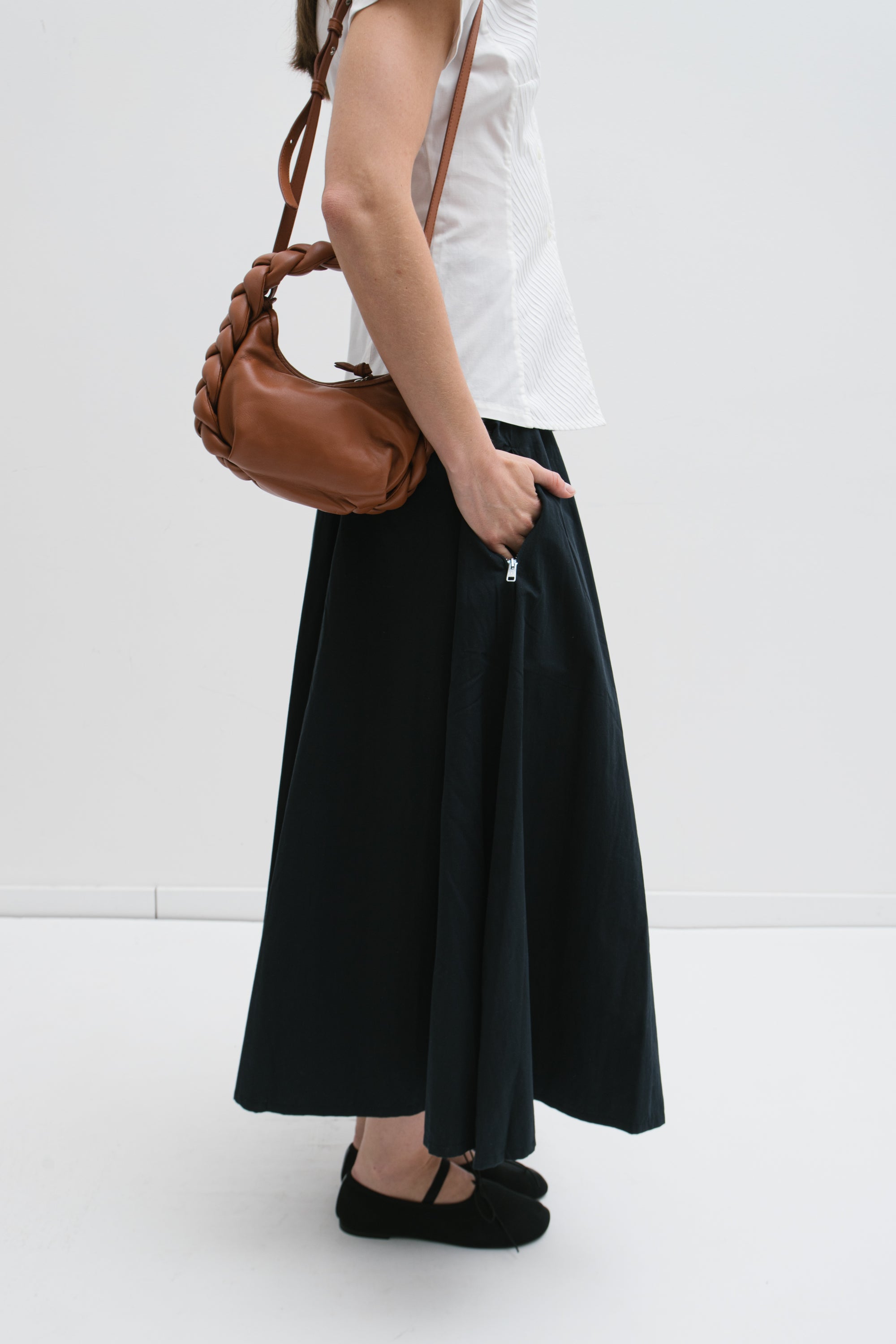 THE BELTED SKIRT (36/38)