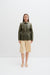 THE KHAKI BELTED LEATHER JACKET (XS/S)