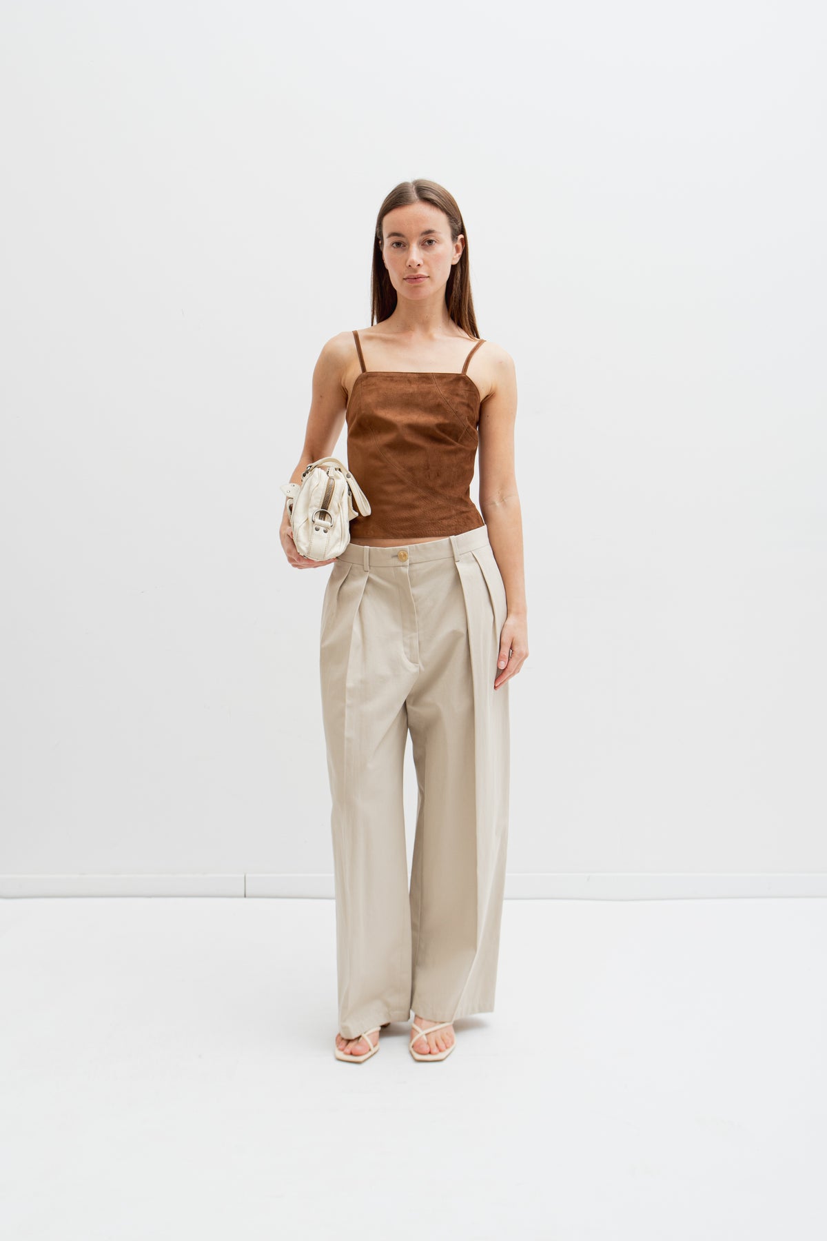 THE ROW SUIT PANTS (36/38)