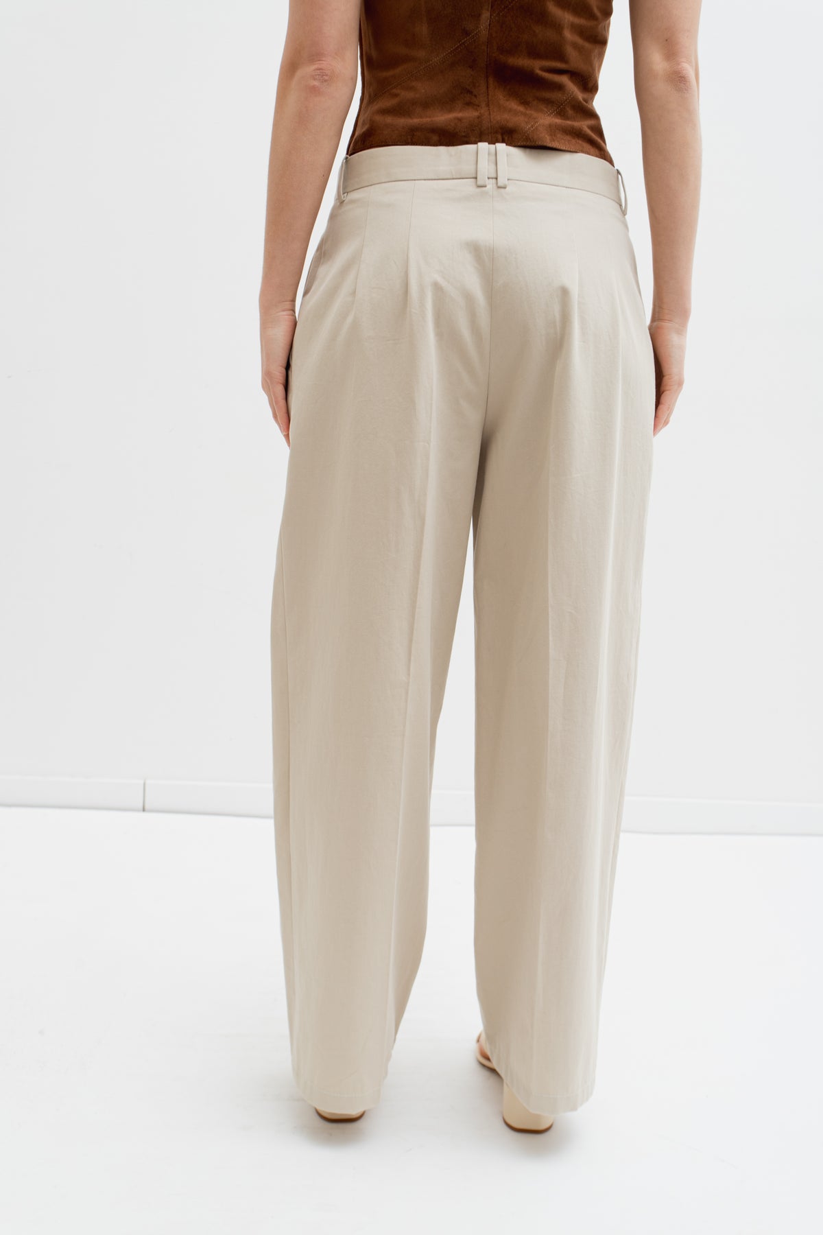 THE ROW SUIT PANTS (36/38)