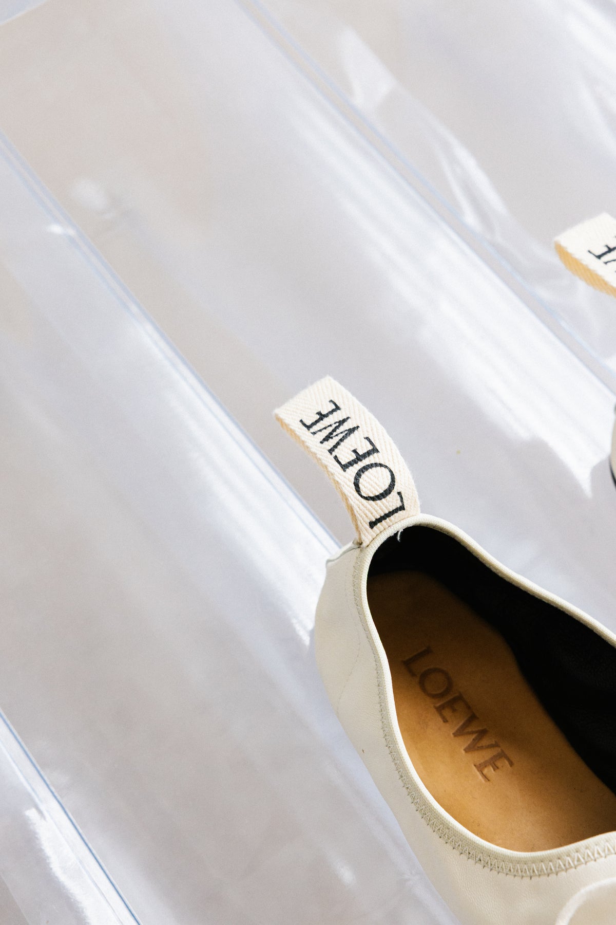 LOEWE LACE-UP FLATS (40) - ENSO Vintage