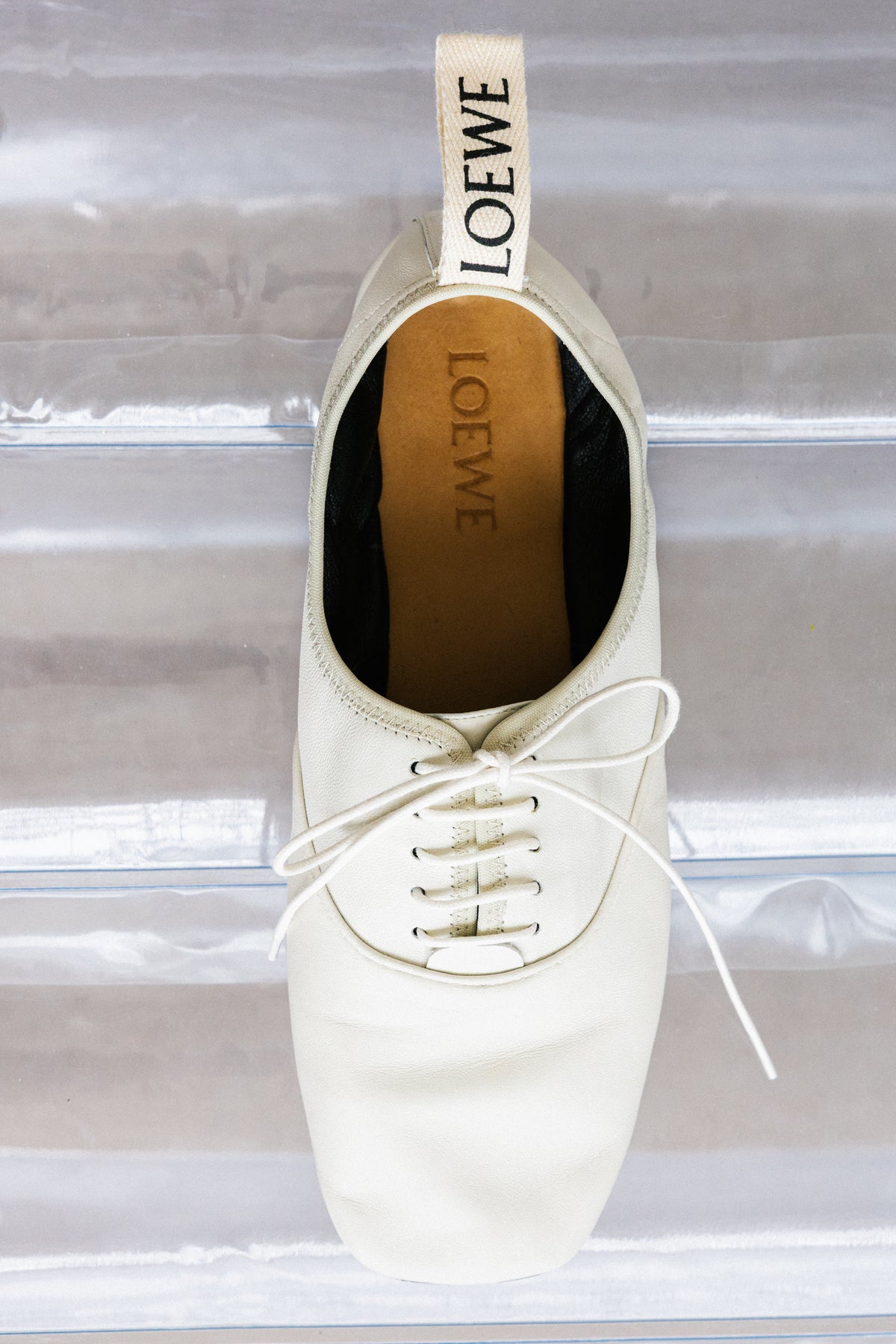 LOEWE LACE-UP FLATS (40) - ENSO Vintage
