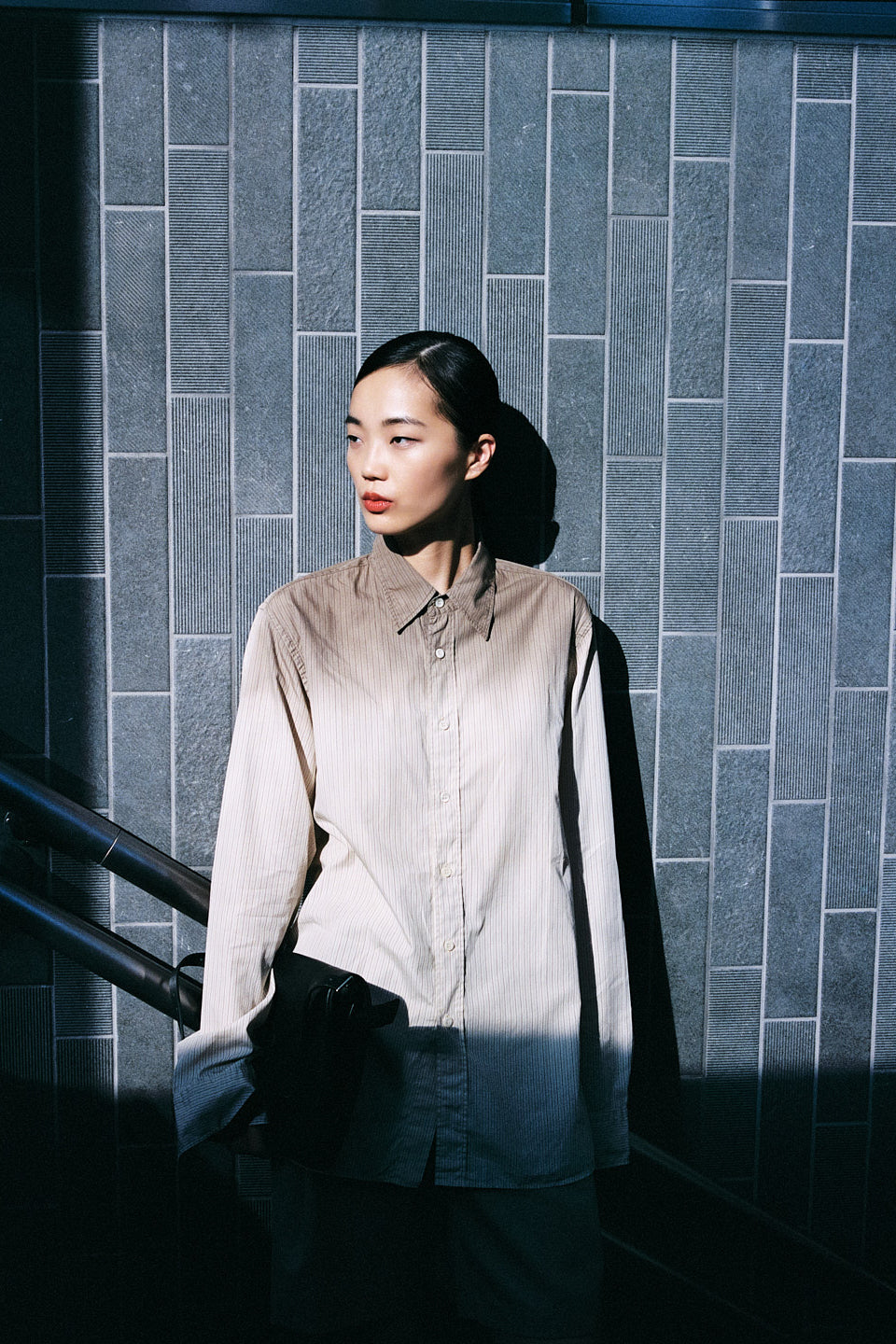 JAPAN needs flat _ PRADA SHIRT (M/L) - ENSO Vintage