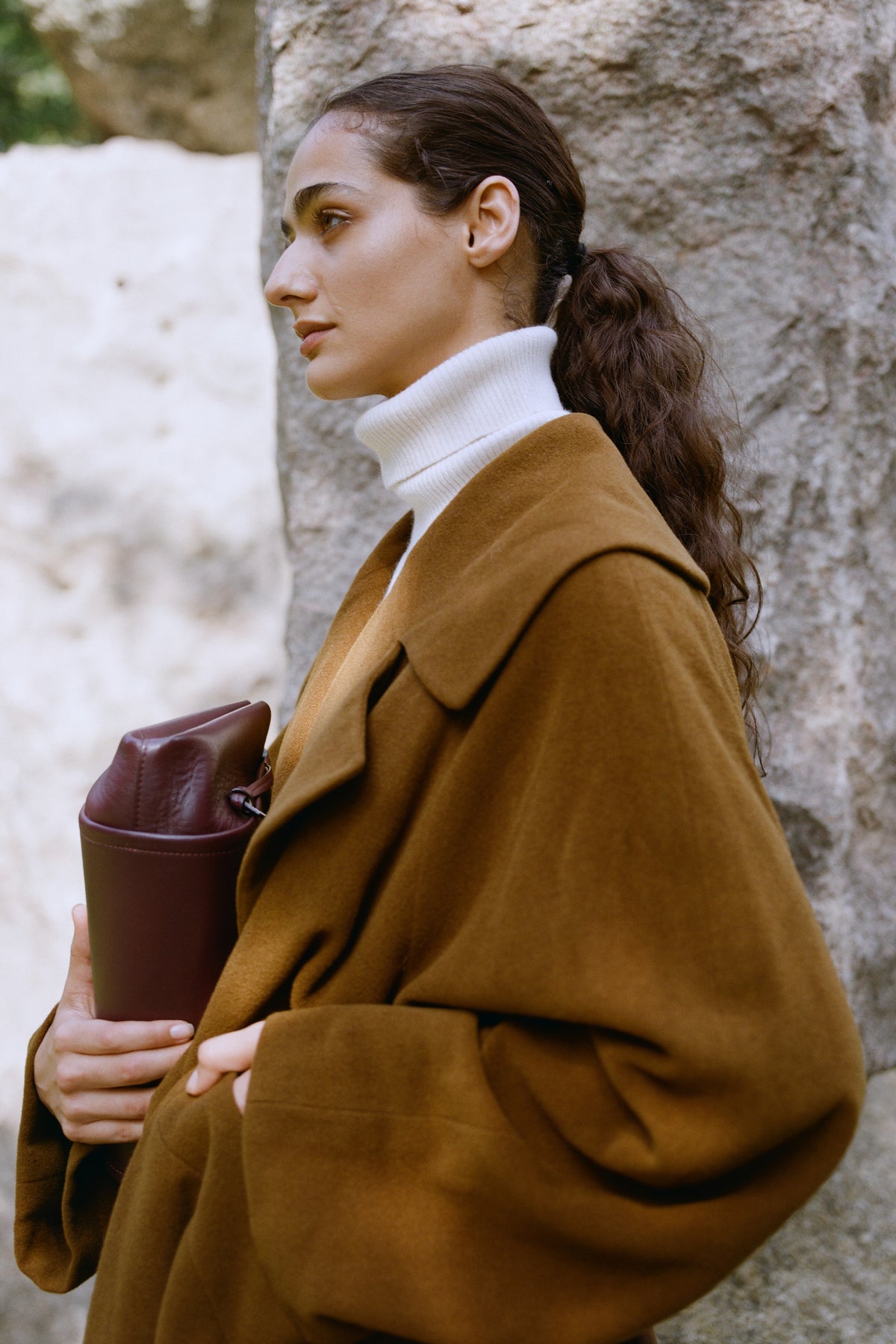 JIL SANDER OVERSIZED COAT (M/L)