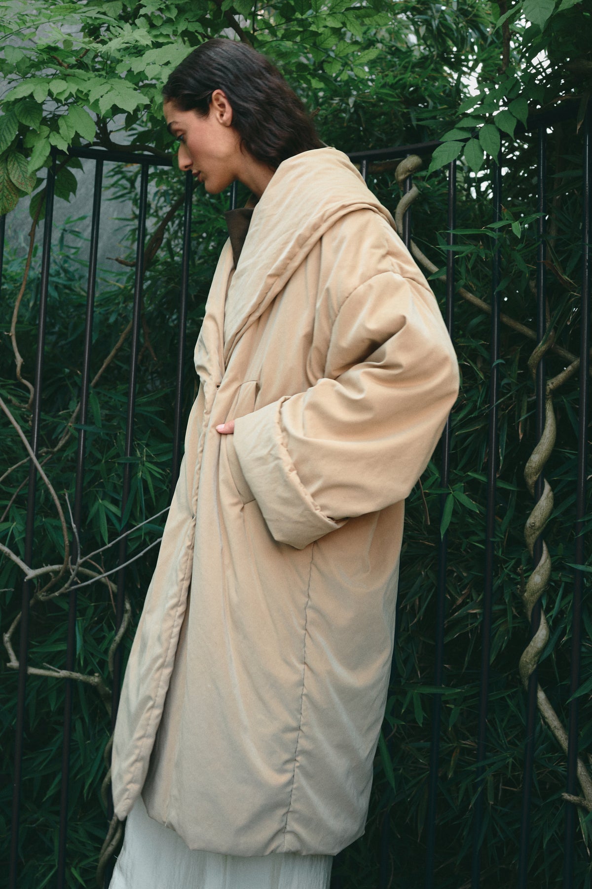 JIL SANDER+ PUFFER JACKET (M/L)