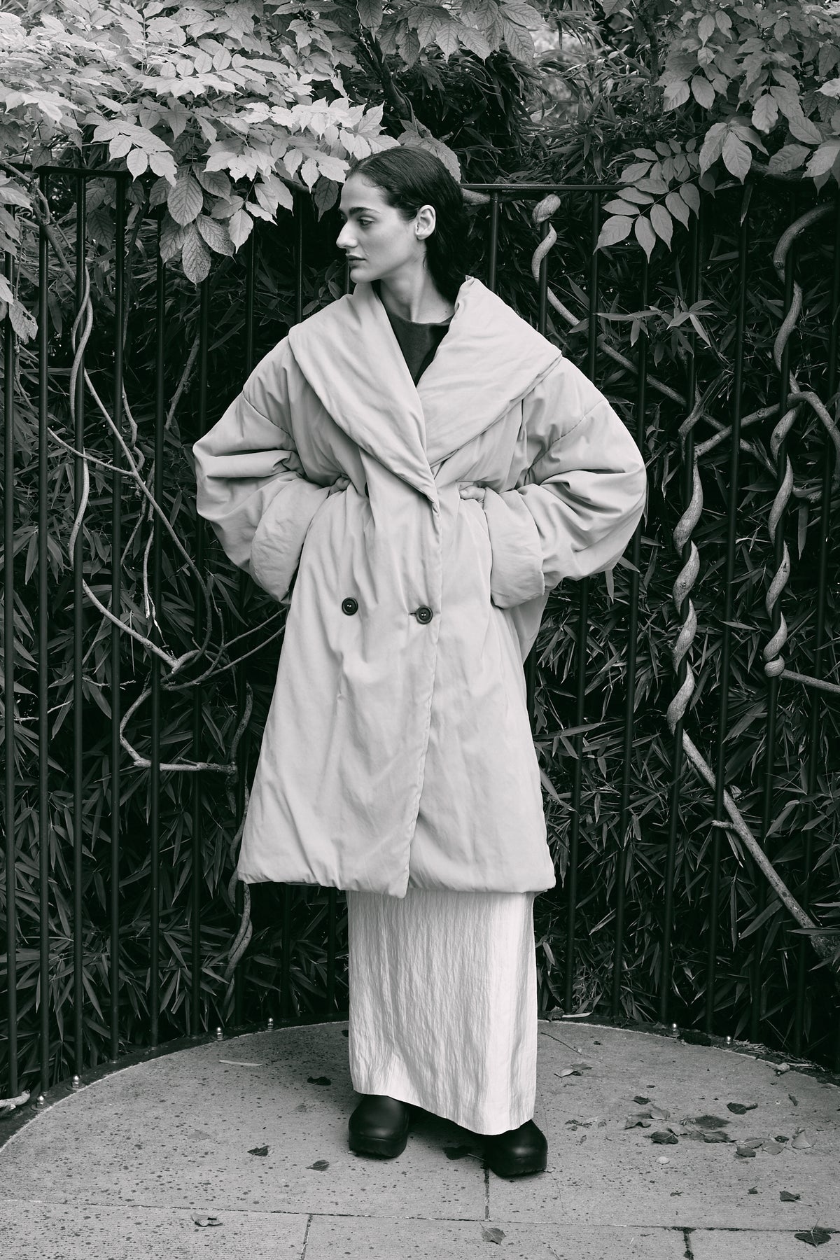 JIL SANDER+ PUFFER JACKET (M/L)