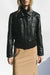 THE DOUBLE LEATHER BOMBER (XS/S)