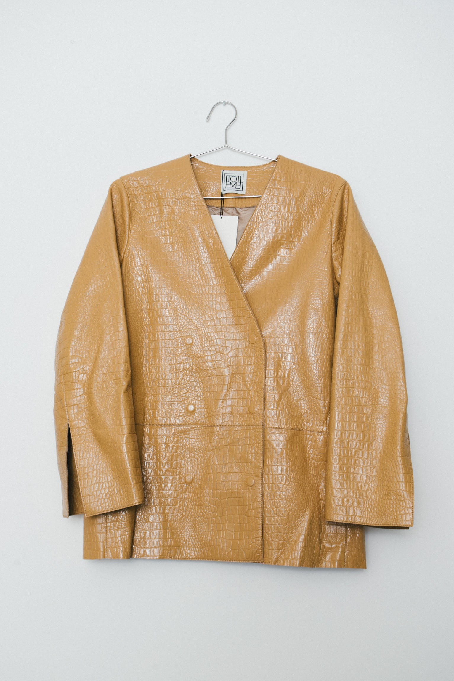 TOTEME CROCODILE JACKET (S/M)