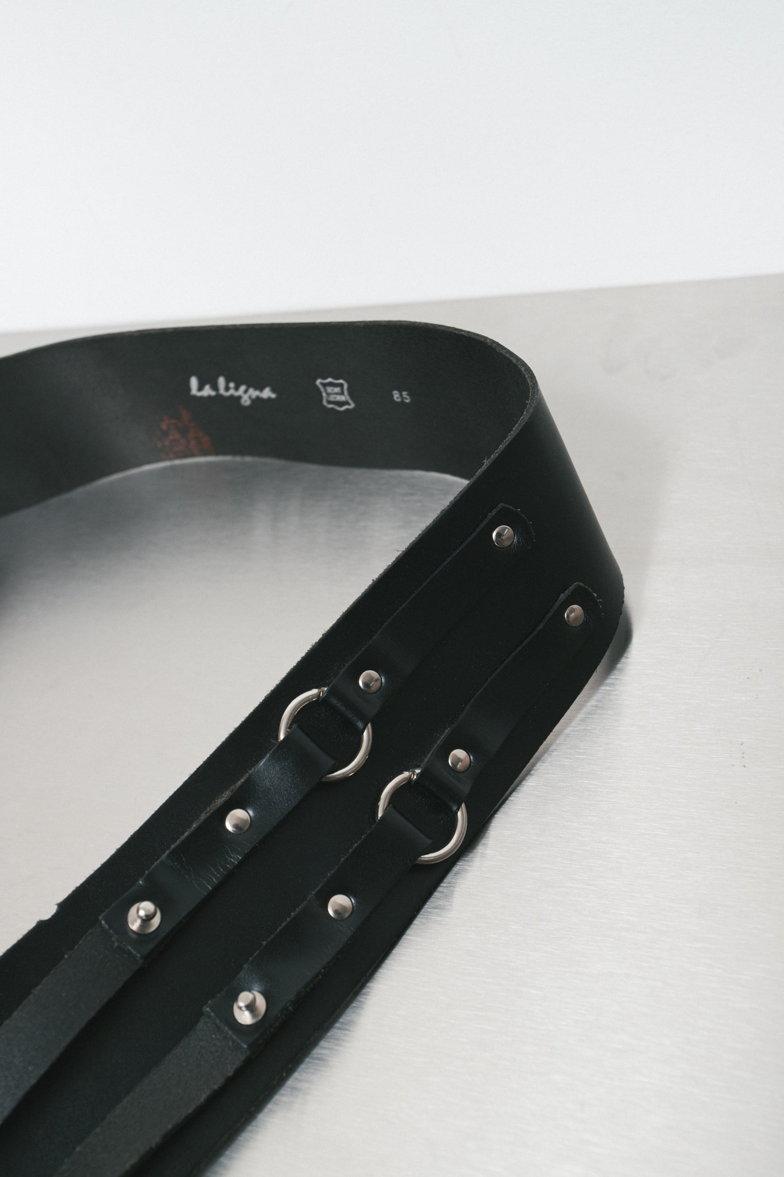 THE DOUBLE BUCKLE BELT